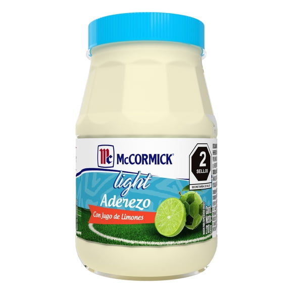 Aderezo de mayonesa McCormick light con limón 210 g