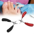 thumbnail image 4 of Paronychia Nail Cutter, Curved Handle Paronychia Toenail Nipper, Practical 2pcs Ergonomic Mechanical For Ingrown Toenail Paronychia Toenail Adults Seniors, 4 of 8