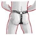 thumbnail image 1 of BDSM Buckling Butt Plug Harness with Cock Ring,Leather Chastity Belt Bondage,Strap-on Underwear Cockring,Sex Toys For Couples, 1 of 5