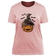 thumbnail image 3 of XCHQRTI Pumpkin Shirt for Women Vintage Halloween Tshirt Graphic Shirts Funny Retro Short Sleeve Tops, 3 of 8