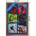 thumbnail image 3 of Marvel Spider-Man: Across The Spider-Verse - Group Wall Poster, 14.725" x 22.375" Framed, 3 of 6