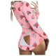thumbnail image 1 of Pijama con estampado de la boca para mujer, mono funcional abotonado con solapa en el trasero, mono Sexy, combinación para mujer ropa mujer pijama sexy mujer ropa de mujer mamelucos para mujer, 1 of 4