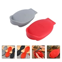 Raindrops 2Pcs Oyster Opener Clam Shucking Tools Red Ergonomic Open Shellfish Outdoor Use