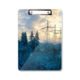 thumbnail image 1 of La ciencia naturaleza luz verde paisaje forestal Portapapeles Carpeta de escritura Placa de soporte A4, 1 of 4