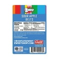 thumbnail image 2 of Zweet Sour Belts Green Apple, 2 of 2