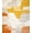 Yellow Gray Ivory Terracotta, Pattern 2, variant on Design&I 4'x6' Washable Area Rug Modern Abstract Cloud Field With Watercolor Wash Color Blocks for Dorm Room, Living Apartment, Flatweave Daily Traffic Ready