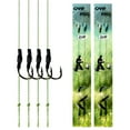 thumbnail image 4 of 10pcs Carp Fishing Hair Rigs Braided Thread Barbed Hook Rolling Swivel Carp Rigs Fishing Tackle Accessories, 4 of 6