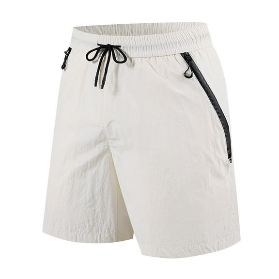 Dagugfen Mens Shorts Summer Drawstring Elastic Waist Loose Lightweight Casual Workout Running Shorts