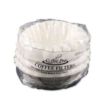 Coffee Pro Coffee Filters 12 Cup Coffeemaker 200/PK White CPF200