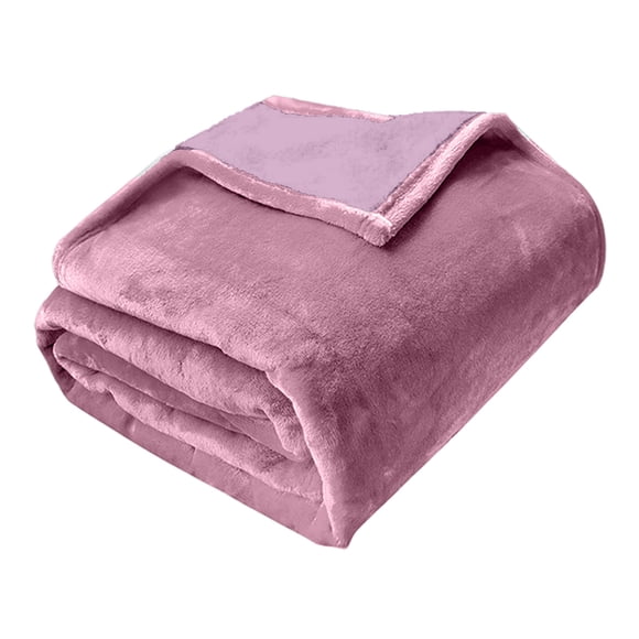 Reversible Flannel Pet Blanket for Bed Sofa and Camping Soft Washable Spill Proof Throw for Couples and Families