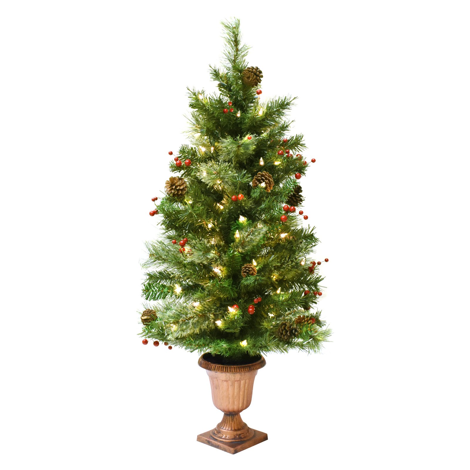 Astella-3.5' Pre-Lit Christmas with Ornaments and Urn Stand - image 2 of 2
