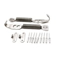 thumbnail image 2 of Hood Lock Stainless Steel Corrosion Resistance Engine Trunk Locks Material Polished Workmanship Fine Workmanship Motor Accessory Car Outdoor Man, 2 of 7