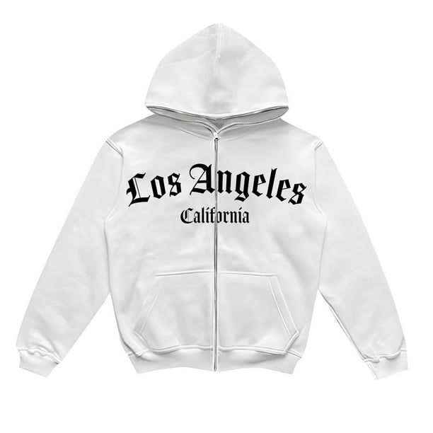 WILLBEST Sudaderas En Pareja Sudadera con Capucha De Manga Larga para Hombre, De Primavera y Otoño, Informal, Única, para Exteriores, con Nombre De Ciudad Grande