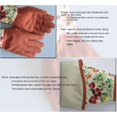 thumbnail image 5 of Guantes de poda de rosas, guantes de jardinería largos a prueba de espinas, guantelete de cuero de piel de cerdo transpirable, las mejores herramientas de regalo de jardín para jardinero, 5 of 5