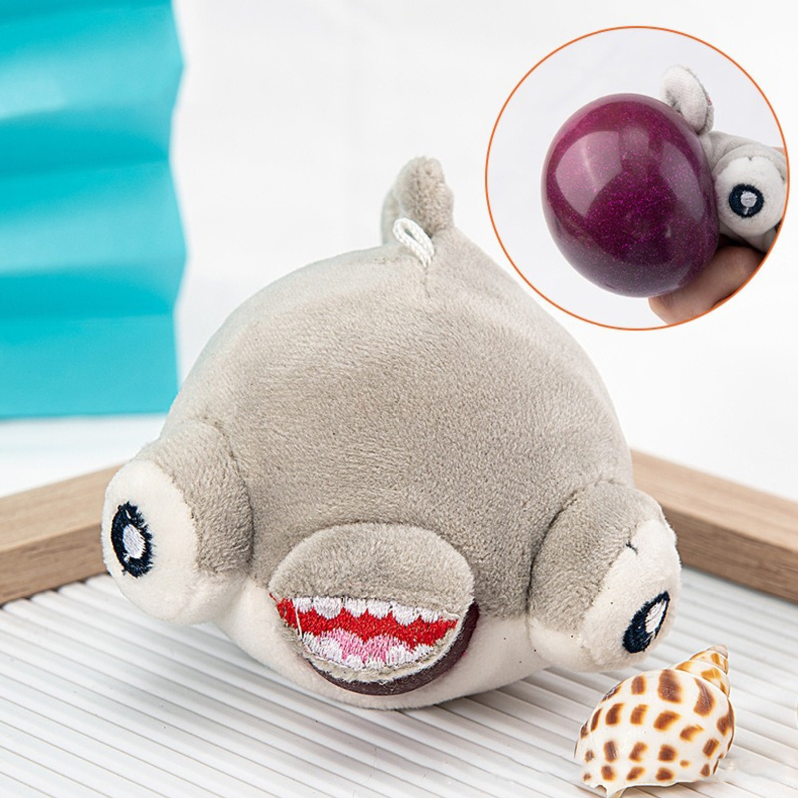 Fidget Toy Plush Water Ball Pinch Animal Party Gift Spit Bubble Spoof