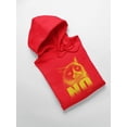 thumbnail image 3 of Grumpy Cat Face Art In Yellow Hoodie Women -T-Line Designs, Female Large, 3 of 4