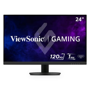ViewSonic VX2416A 24 Inch 1080p 1ms 120Hz IPS Gaming Monitor with Eye Care, USB C, HDMI 1.4, and DisplayPort Inputs