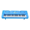thumbnail image 2 of Blue 37 Keys Portable Electronic Keyboard Piano For Kids, Multifunction Music Educational Toy Instrument For Ages 3-8, 13.6X4.9X3.1 Inch Lightweight Learning Piano, 2 of 7