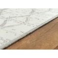thumbnail image 3 of Woven Trends Modern and Contemporary Area Rug, 044 Moroccan Tribal, Extremely Durable and Stain Resistant, Stylish with Non-Skid Rubber Backing (White, 8' x 11' Area Rug), 3 of 5