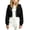 Black, variant on Girls' Cropped Zip up Hoodie Full Zip Hooded Sweatshirt Soft Long Sleeve Casual Jacket Tops for Fall Winter Lounge School Wear Hot Pink 7-8 Years