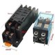 thumbnail image 4 of Coil Power Relay with Socket Base for DIN Rail DC12V DC24V AC24V AC110V AC220V, 4 of 7