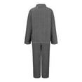 thumbnail image 6 of TIANZEN Winter Warm Pyjamas Sleepwear Two Piece With Pockets Pyjama Crew Neck Sweatshirt Plus Size Long Dressy Pant Suits for Women Suit plus Size Women Homecoming Pants Outfit Junior, 6 of 6