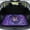 Mystic Purple Forest Wolf, variant on Xixirimido Corgi Dog Sunflower Daisy Print All Weather Car Trunk Mat 29" x 39" Decorative Cargo Liner, Heavy Duty Rear Trunk Protector Universal Auto Interior Accessories