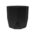 thumbnail image 6 of Bloem Tuxton 8" Modern Plastic Planter - Geometric Indoor/Outdoor 1.7 Gal Capacity Pot, Black, 6 of 7