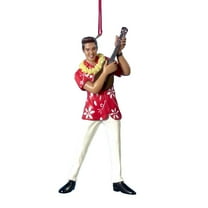 Elvis Presley-Elvis in Hawaiian Shirt Ornament