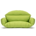 thumbnail image 1 of LeisureMod Coussin pour Chaise Oeuf Suspendue d'Extérieur pour 2 Personnes, Toutes Saisons, Lime, 1 of 6