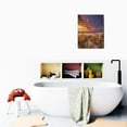 thumbnail image 6 of Adorn Your Walls Beach Seascape Painting on 12X16inch Canvas Stunning Sea & Nature Pictures, Ready-to-Hang Wall Art Ideal for Living Room, Bedroom, Office Décor & Home Updates!, 6 of 7