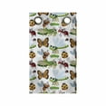 thumbnail image 1 of Cartoon Hanging Pocket Organizer, Funny Insects Wasp Bee Caterpillar Dragonfly Ladybug Ant Cheerful Characters, Printed Polyester Storage Bag with Pockets, 9" x 27", White Multicolor, 1 of 2