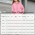 thumbnail image 3 of Xdegoge Girls Sweatsuit Set Zip Up Long Sleeve Hoodies Pockets Drawstring Waisted Loose Joggers Solid Color Lounge Sets Fall Winter Cozy Trendy Outfits, 5-13 Years, 3 of 9