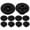 Black, variant on 10pcs Radiator Bushing Replacement Radiator Support Rubber Pad Car Radiator Mount Bushing (Upper, Lower)