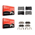 thumbnail image 1 of Positive Plus Front Rear Semi-Metallic Brake Pads Kit for Car 2006-2009 Land Rover Range Supercharged KPF-100070, 1 of 8