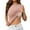 X1 Pink, variant on Daznico Women's Strappy Sleeveless Tank Top Built In Bra Cami with Shelf Support Fashion Summer Casual Layering Top,Size:S
