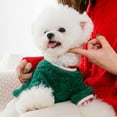 thumbnail image 4 of Suéter de Navidad para perros y gatos, jersey de invierno cálido, ropa para mascotas de reno, 4 of 8