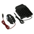 Keyboard Mouse Converter Combo Plug and Play Keypad Mouse Adapter Set