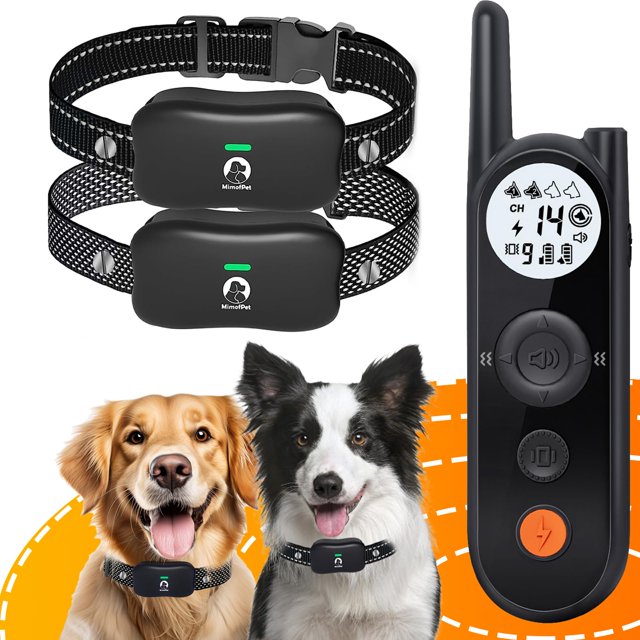 Collar impermeable inalámbrico para vallas para perros MIMOFPET de 1065 m de alcance