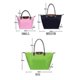 thumbnail image 4 of Classic solid color women's oxford cloth shopping bag nylon shoulder handbag foldable storage bag women's waterproof handbag szfh, 4 of 5