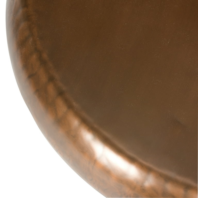 SAFAVIEH Patience Modern Solid Metal Coffee Table Copper