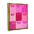 thumbnail image 4 of Stupell Industries Pink Abstract Drinks Food & Beverage Painting Gold Floater Framed Canvas Art Print Wall Art, 25 x 31, 4 of 10