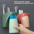 thumbnail image 4 of Toothbrush Holders with 6pcs Toothbrushes for Bathroom Accessories Toothbrush and Toothpaste Holder Single Cup Toothbrush Holder Quick-Drying Design, Space Saving Organizer for Family Members, 4 of 7