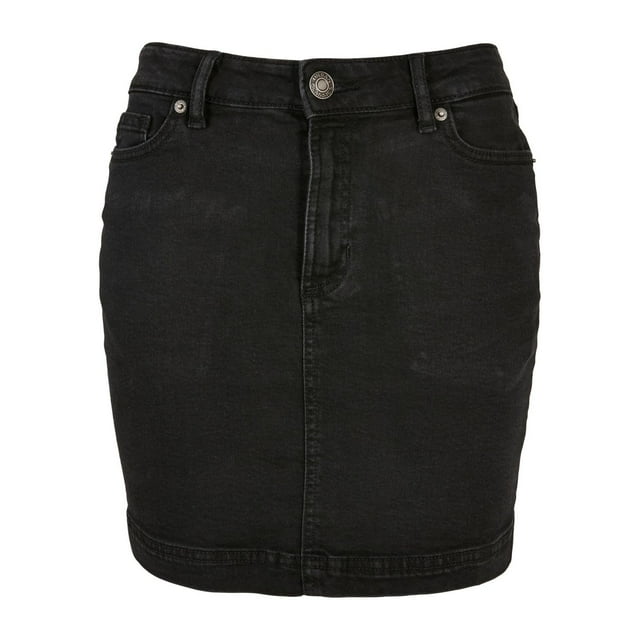 Urban Classics Jupe Mini en Denim Biologique pour Femmes