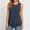 Navy, variant on Tank Tops for Women Summer Flowy Cotton Linen Layered Hem Sleeveless Tops Dressy Casual Crewneck Tunic Blouses, 2026 New Limited-time Off