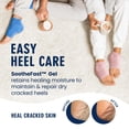 thumbnail image 2 of Calcetines hidratantes con tacón borroso Dr. Frederick's Original Blue, 2 of 8