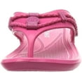 thumbnail image 2 of Minnetonka Women's EVA Silverthorne Prism Thong Sandals, Raspberry, Size 8, 2 of 6