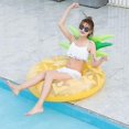 thumbnail image 2 of For Giant latable Pineapple Swimming Ring With Backrest Pool Floats Circle Summer Outdoor Beach Party Water Fun For Toys, 2 of 5