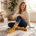 thumbnail image 6 of KuKeDi Thermal Crew Socks 5 Pairs, Warm Fleece Lined Cushioned Socks for Men and Women, 6 of 7