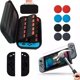 thumbnail image 1 of Estuche Negro + Mica + Grips + Funda JoyCon Negra MandaLibre Para Nintendo Switch, 1 of 4